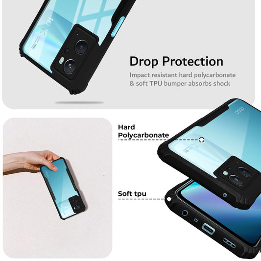 Premium Acrylic Transparent Back Cover for Oppo K10 4G