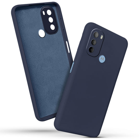 Premium Matte Silicone Back Cover for Motorola Moto G31