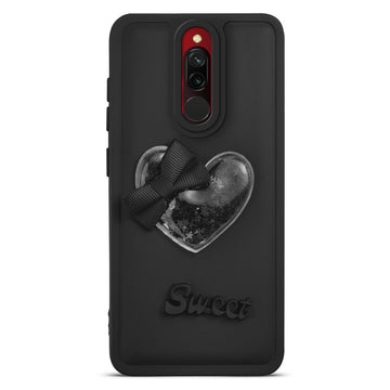 Bow Heart Cute Phone Back Cover for Redmi 8