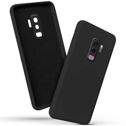 Premium Matte Silicone Back Cover for Samsung S9 plus