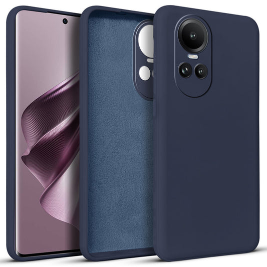 Premium Matte Silicone Back Cover for Oppo Reno 10 5G