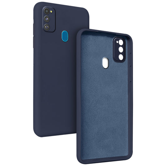 Premium Matte Silicone Back Cover for Samsung M30s