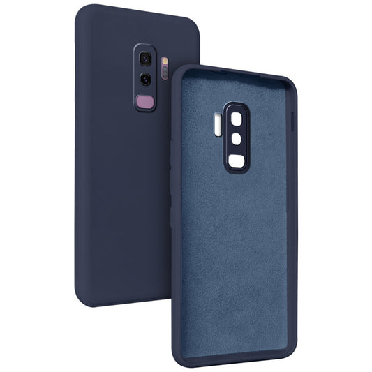 Premium Matte Silicone Back Cover for Samsung S9 plus