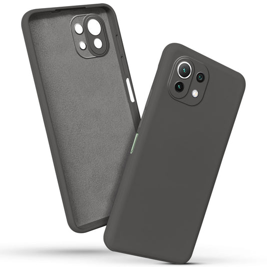 Premium Matte Silicone Back Cover for Redmi 11 Lite