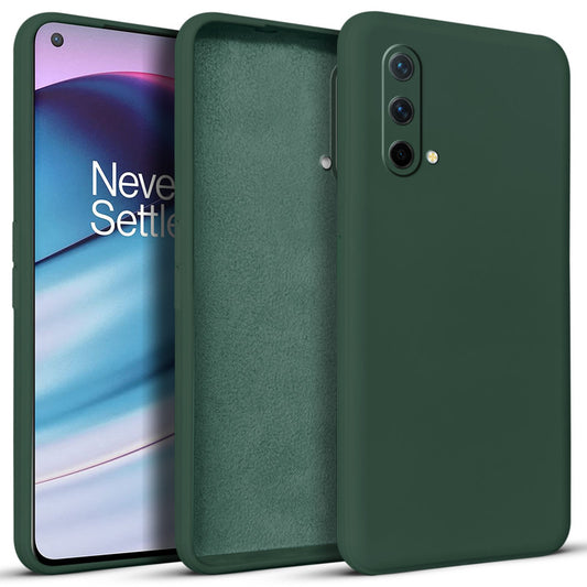 Premium Matte Silicone Back Cover for OnePlus Nord CE 5G