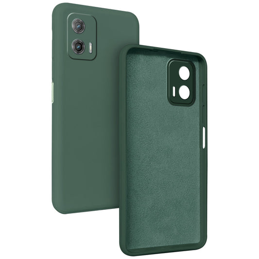 Premium Matte Silicone Back Cover for Motorola Moto G73 5G