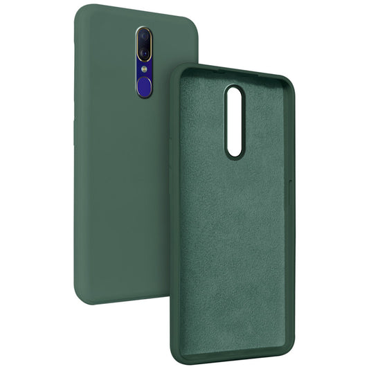 Premium Matte Silicone Back Cover for Oppo F11