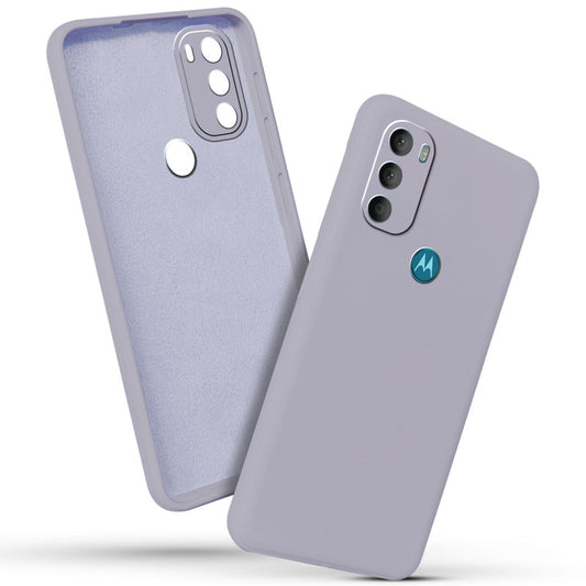 Premium Matte Silicone Back Cover for Motorola Moto G71 5G