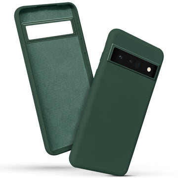 Premium Matte Silicone Back Cover for Google Pixel 6 Pro