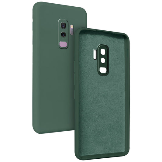 Premium Matte Silicone Back Cover for Samsung S9 plus