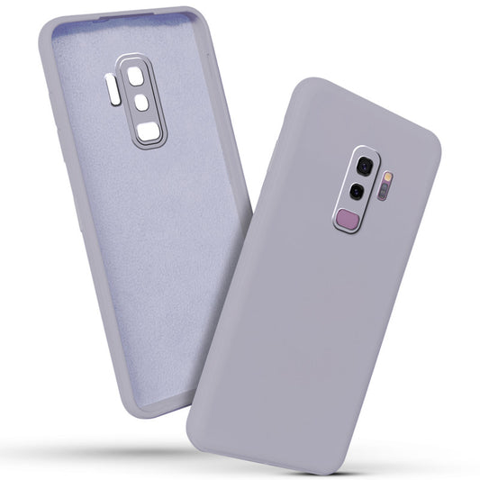 Premium Matte Silicone Back Cover for Samsung S9 plus