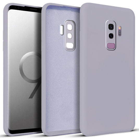 Premium Matte Silicone Back Cover for Samsung S9 plus