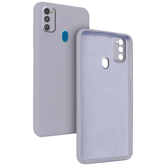 Premium Matte Silicone Back Cover for Samsung M30s