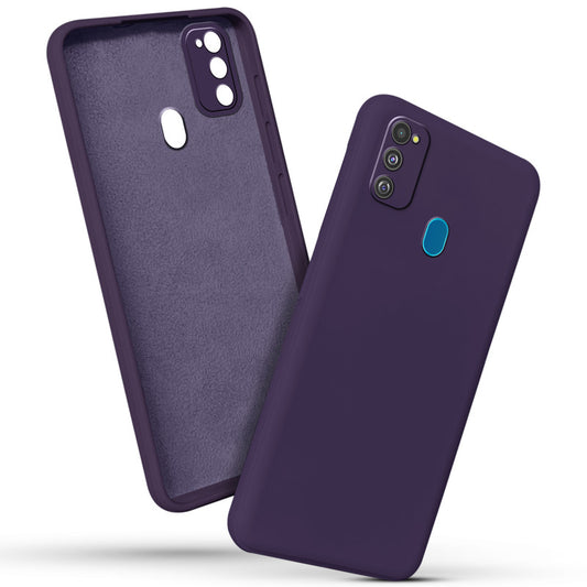 Premium Matte Silicone Back Cover for Samsung M30s