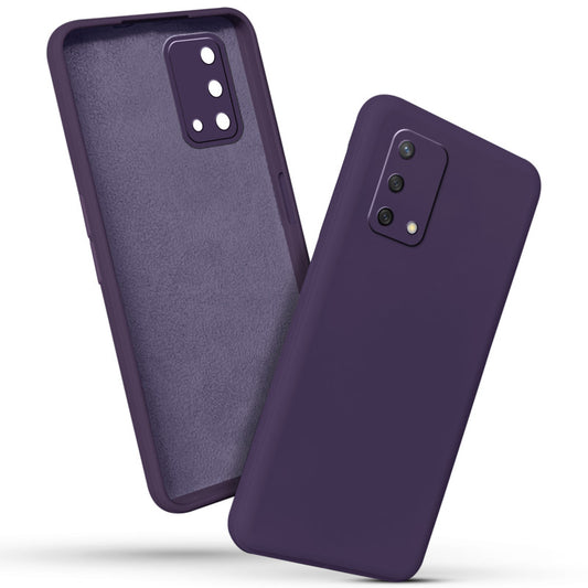 Premium Matte Silicone Back Cover for Oppo F19 4G