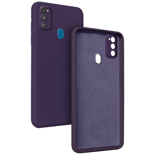 Premium Matte Silicone Back Cover for Samsung M30s