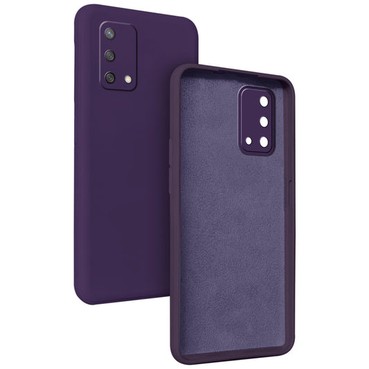 Premium Matte Silicone Back Cover for Oppo F19 4G