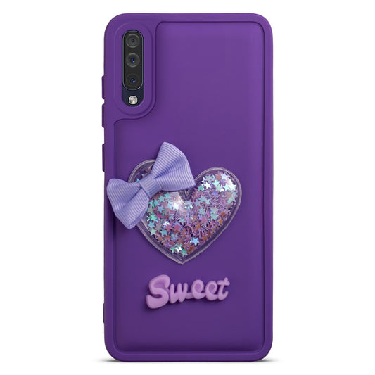 Bow Heart Cute Phone Back Cover for Samsung Samsung A50