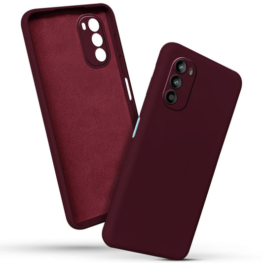 Premium Matte Silicone Back Cover for Motorola Moto G52 5G & Motorola Moto G82 5G