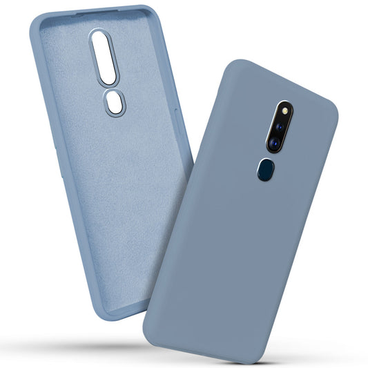 Premium Matte Silicone Back Cover for Oppo F11 Pro