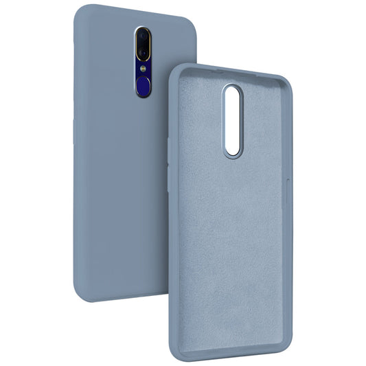 Premium Matte Silicone Back Cover for Oppo F11