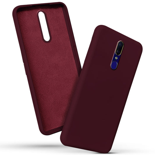 Premium Matte Silicone Back Cover for Oppo F11