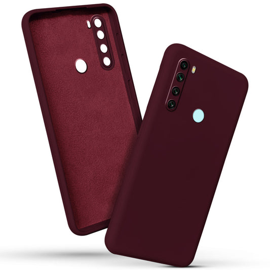 Premium Matte Silicone Back Cover for Redmi Note 8