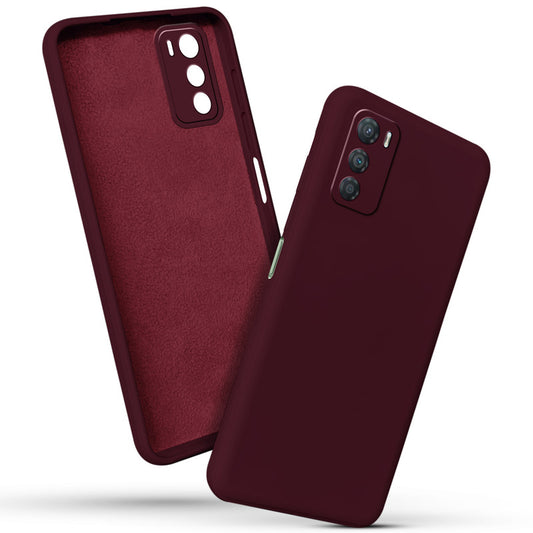 Premium Matte Silicone Back Cover for Motorola Moto G42