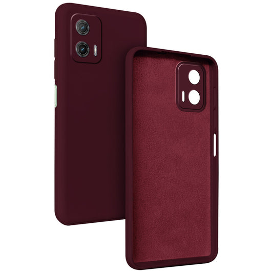 Premium Matte Silicone Back Cover for Motorola Moto G73 5G