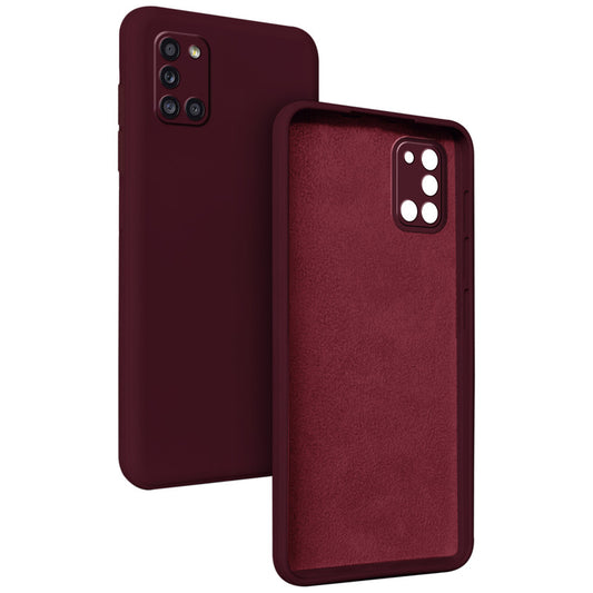 Premium Matte Silicone Back Cover for Samsung A31