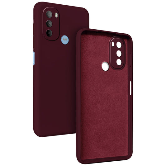 Premium Matte Silicone Back Cover for Motorola Moto G31