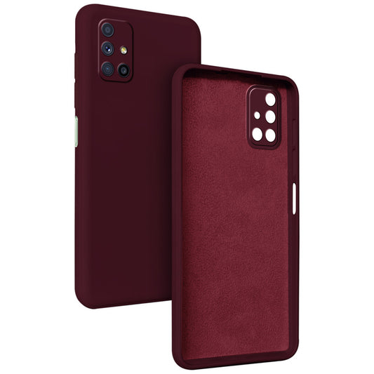 Premium Matte Silicone Back Cover for Samsung M51