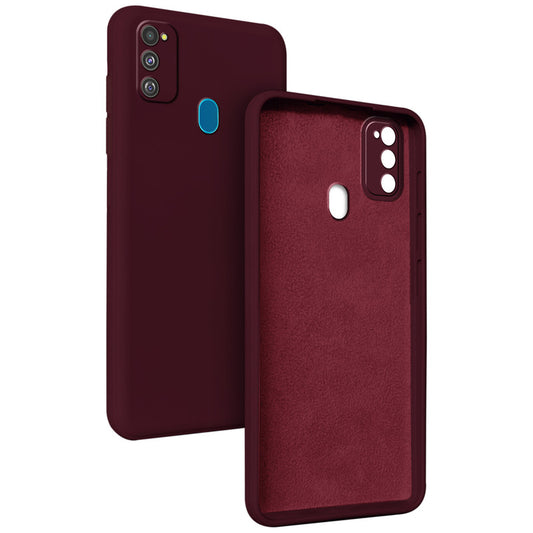 Premium Matte Silicone Back Cover for Samsung M30s