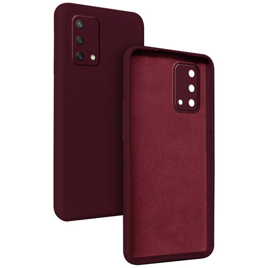 Premium Matte Silicone Back Cover for Oppo F19 4G