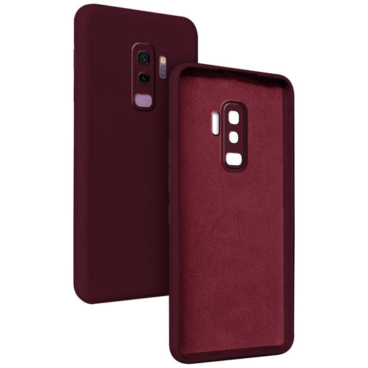 Premium Matte Silicone Back Cover for Samsung S9 plus