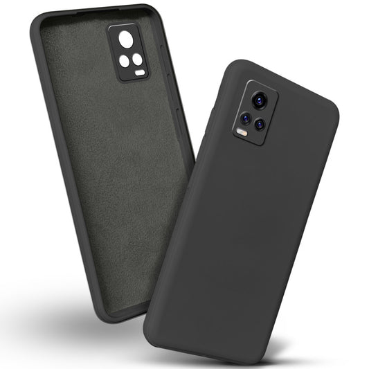 Premium Matte Silicone Back Cover for Vivo V20