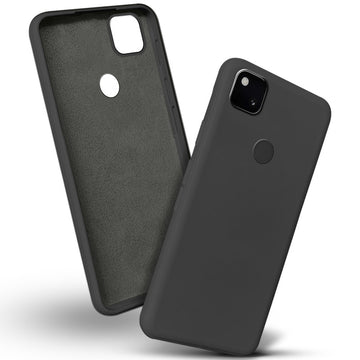 Premium Matte Silicone Back Cover for Google Pixel 4A 4G