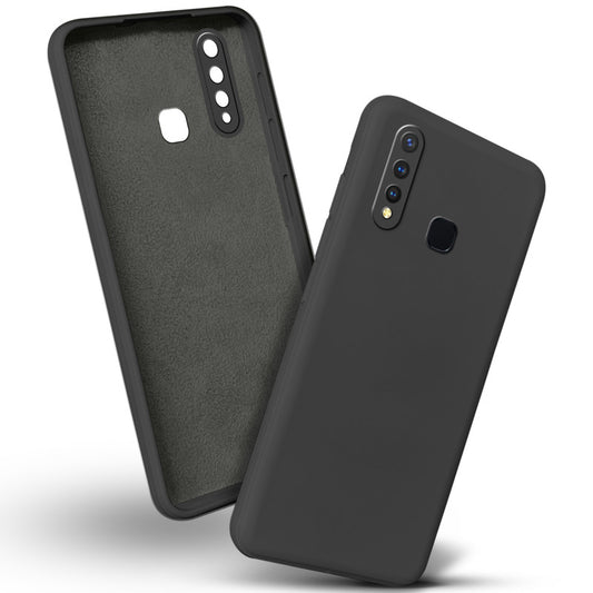 Premium Matte Silicone Back Cover for Vivo Y19