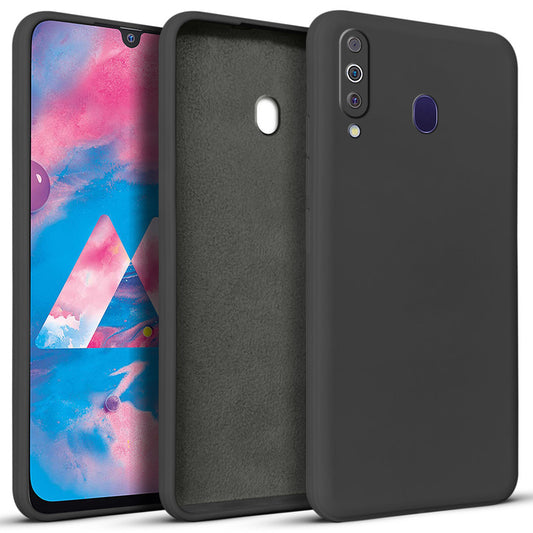 Premium Matte Silicone Back Cover for Samsung M30