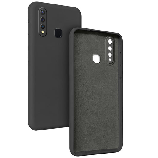 Premium Matte Silicone Back Cover for Vivo Y19