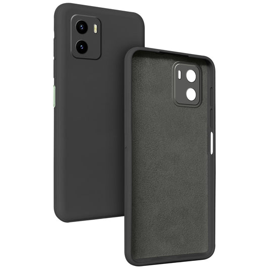 Premium Matte Silicone Back Cover for Vivo Y15S