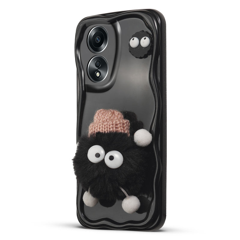 Wave Cute 3D Cartoon Back Cover Case for Oppo A78 4G