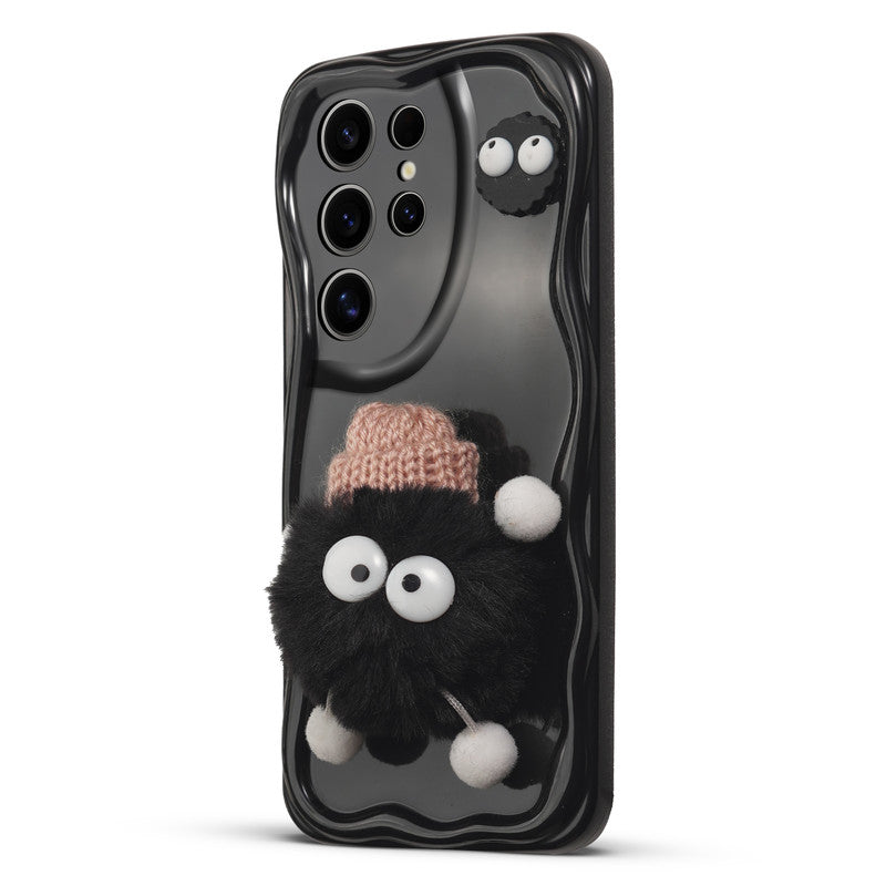 Wave Cute 3D Cartoon Back Cover Case for Samsung S24 Ultra 5G