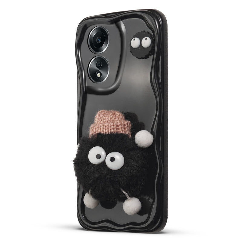 Wave Cute 3D Cartoon Back Cover Case for Oppo A18