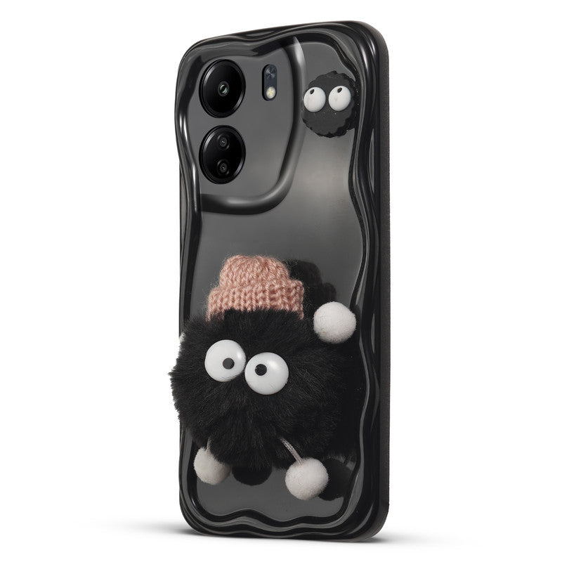 Wave Cute 3D Cartoon Back Cover Case for Redmi 13C 4G