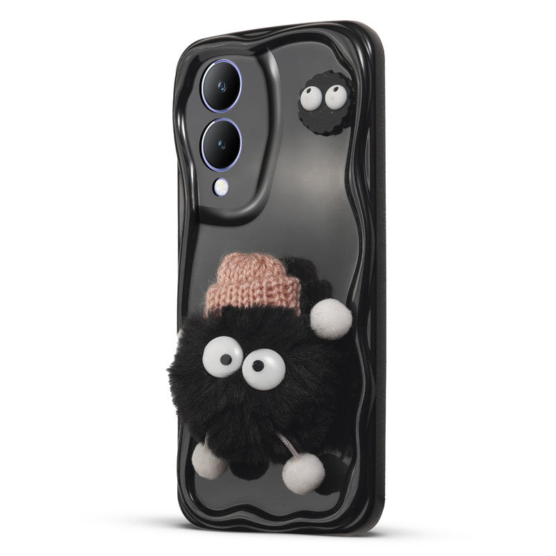 Wave Cute 3D Cartoon Back Cover Case for Vivo Y17s