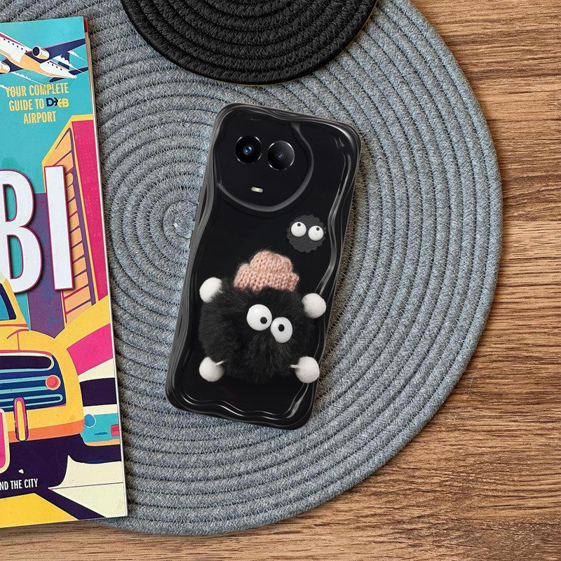 Wave Cute 3D Cartoon Back Cover Case for Realme C67 5G