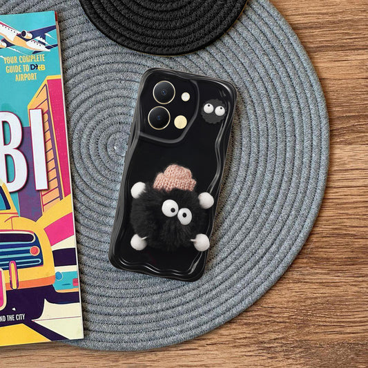 Wave Cute 3D Cartoon Back Cover Case for Vivo Y36 4G