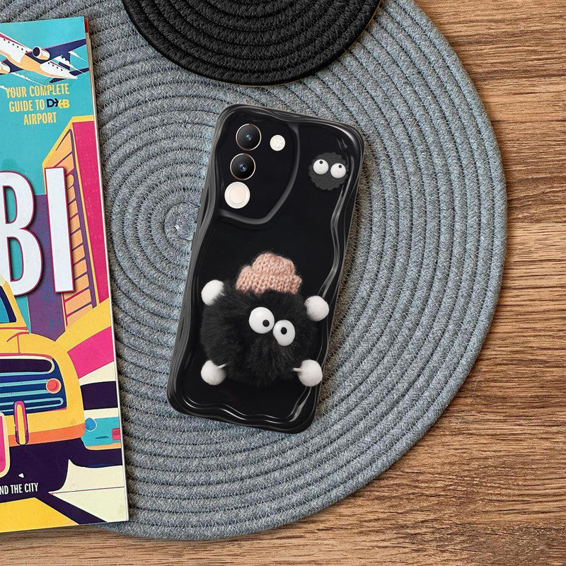 Wave Cute 3D Cartoon Back Cover Case for Vivo Y200 5G