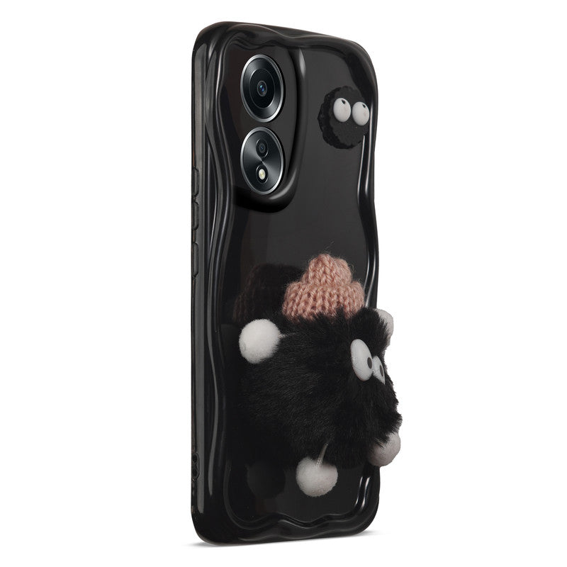 Wave Cute 3D Cartoon Back Cover Case for Oppo A78 4G